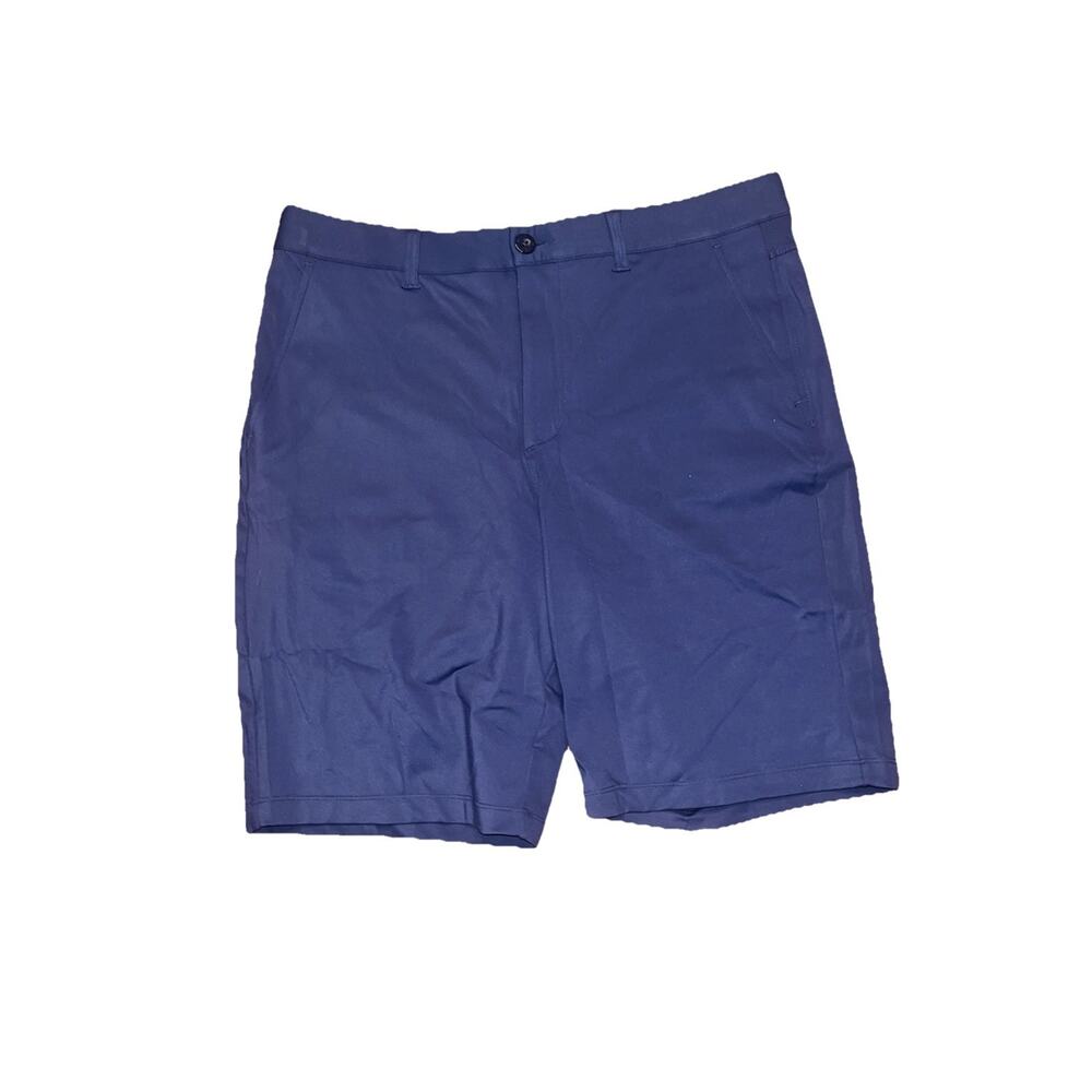 Mens Navy Blue Golf or Dress 9" Shorts Size 34 Graham Luxe Brand Athletic